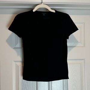 All Saints Black Short Sleeve Tee